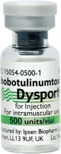 Image of Dysport injection 500 unit vial